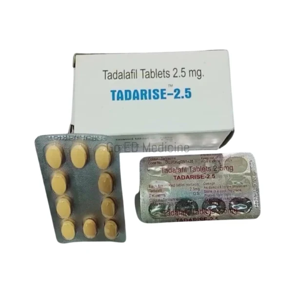 Tadarise 2.5mg Tadalafil Tablet 1