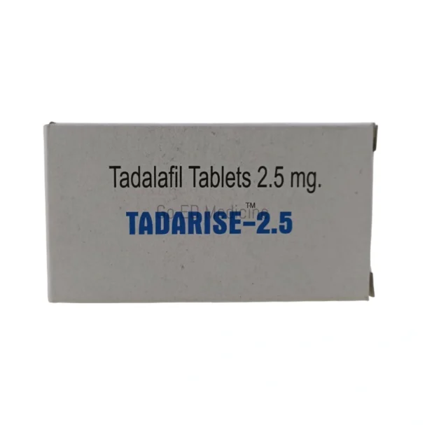 Tadarise 2.5mg Tadalafil Tablet 2