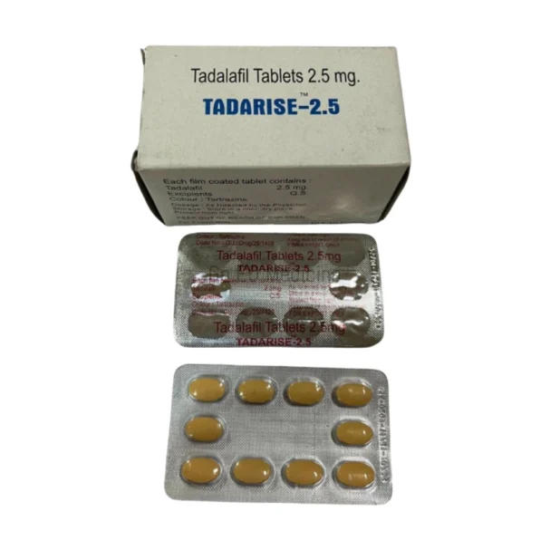 Tadarise 2.5mg Tadalafil Tablet 3