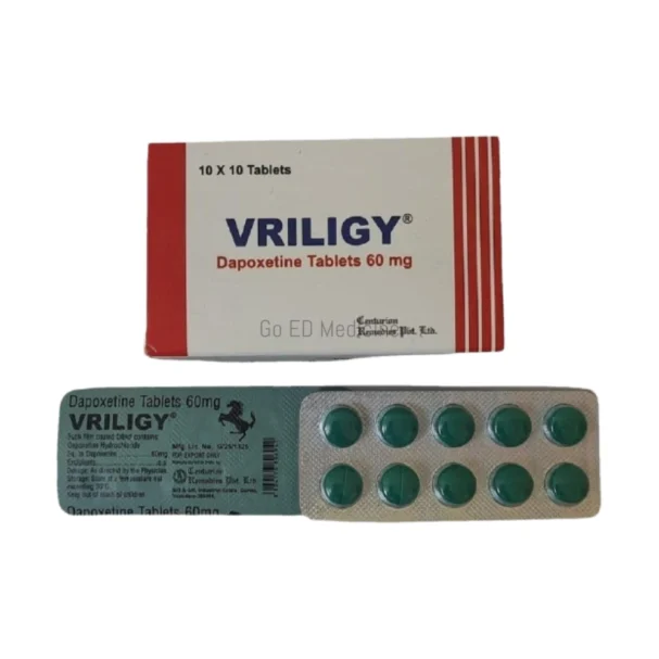 Vriligy 60mg Dapoxetine Tablets 1