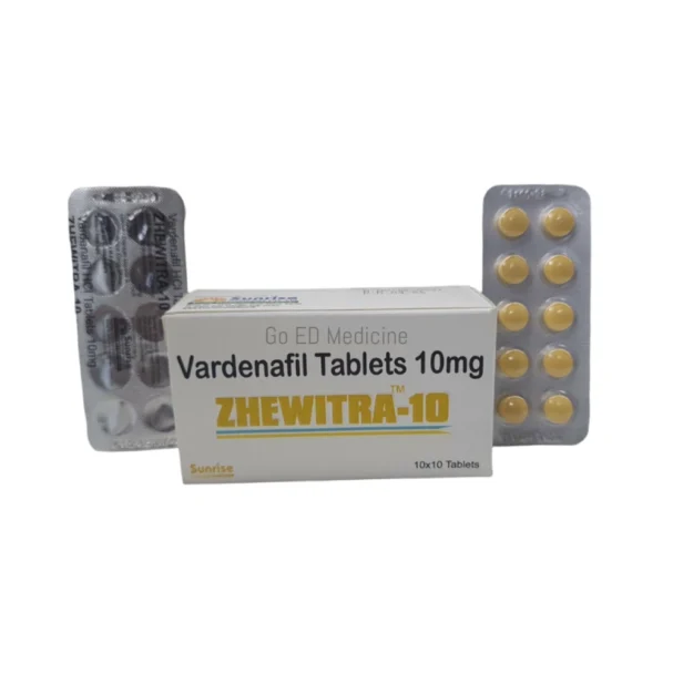 Zhewitra 10mg Vardenafil Tablet