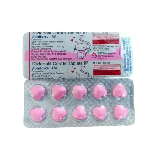 Abhiforce FM 100mg Sildenafil Tablets 3