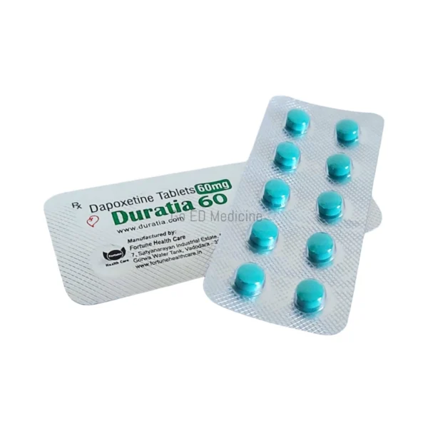 Duratia 60mg Dapoxetine Tablet 1