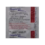 Megalis 20mg Tadalafil Tablet 1