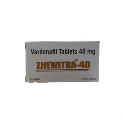 Zhewitra 40mg Vardenafil Tablet