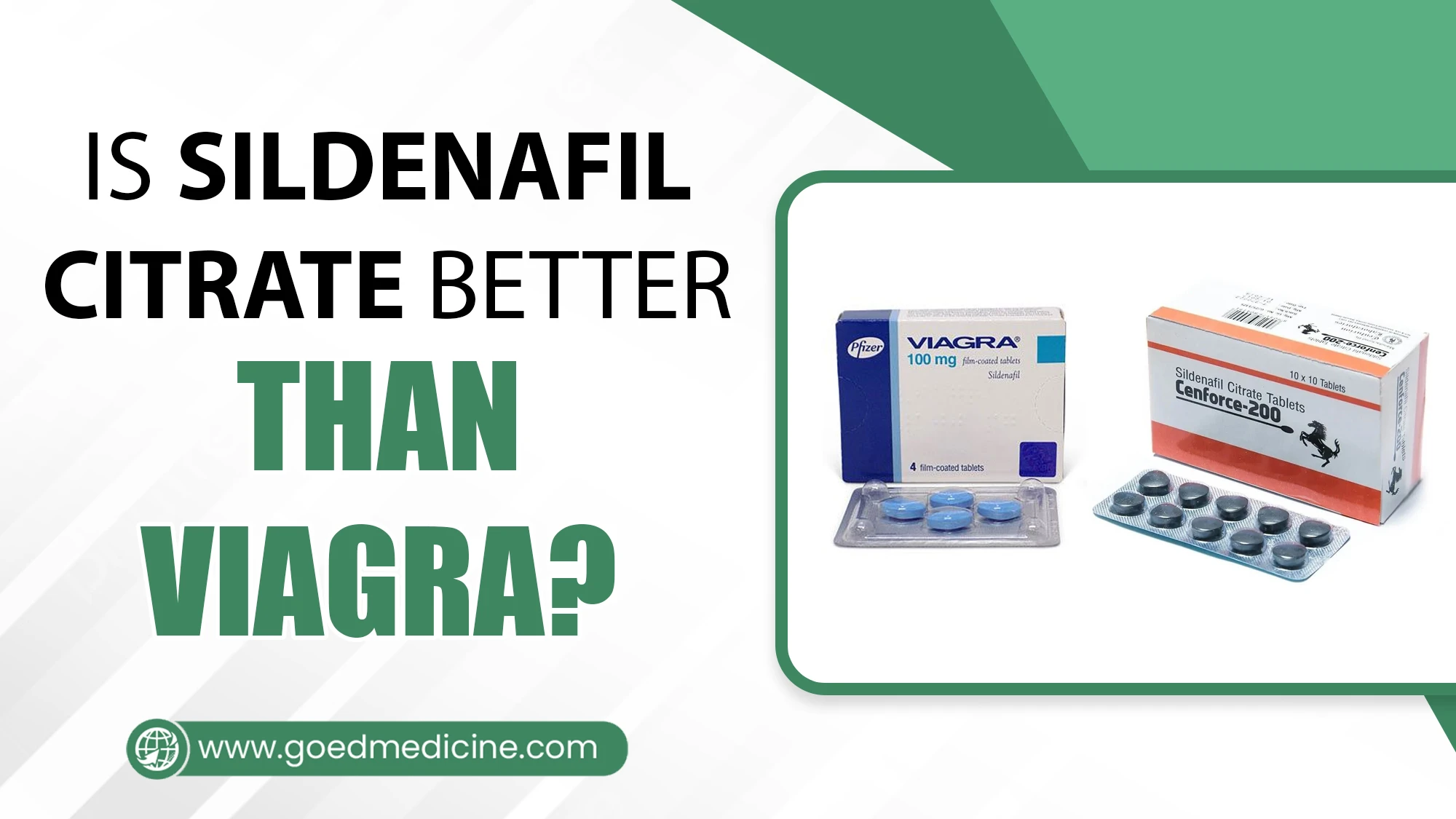 Is Sildenafil Citrate Better Than Viagra? 1 Is Sildenafil Citrate Better Than Viagra