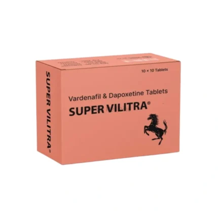 Super Vilitra 80mg Vardenafil & Dapoxetine Tablet