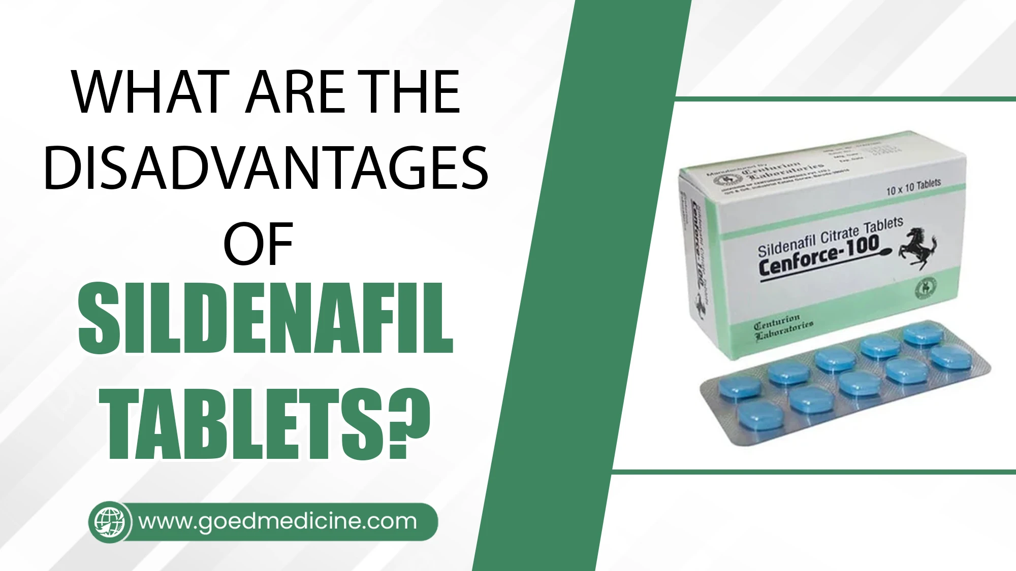 What Are the Disadvantages of Sildenafil Tablets? 1 What Are the Disadvantages of Sildenafil Tablets