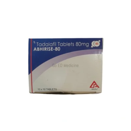 Abhirise 80mg Tadalafil Tablets