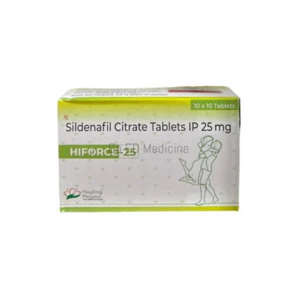 Hiforce 25mg Sildenafil Tablet