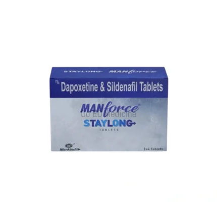 Manforce Staylong 80mg Dapoxetine & Sildenafil Tablets