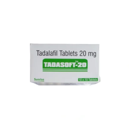 Tadasoft 20mg Tadalafil Tablet
