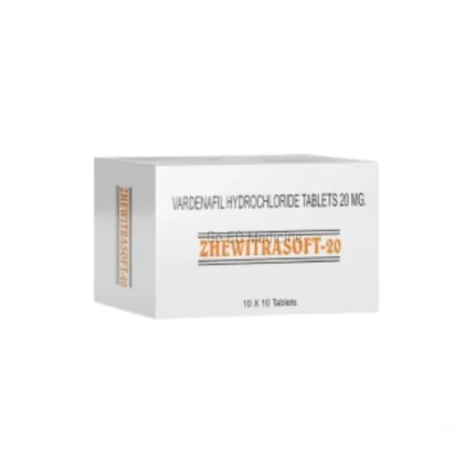 Zhewitra Soft 20mg Vardenafil Tablet