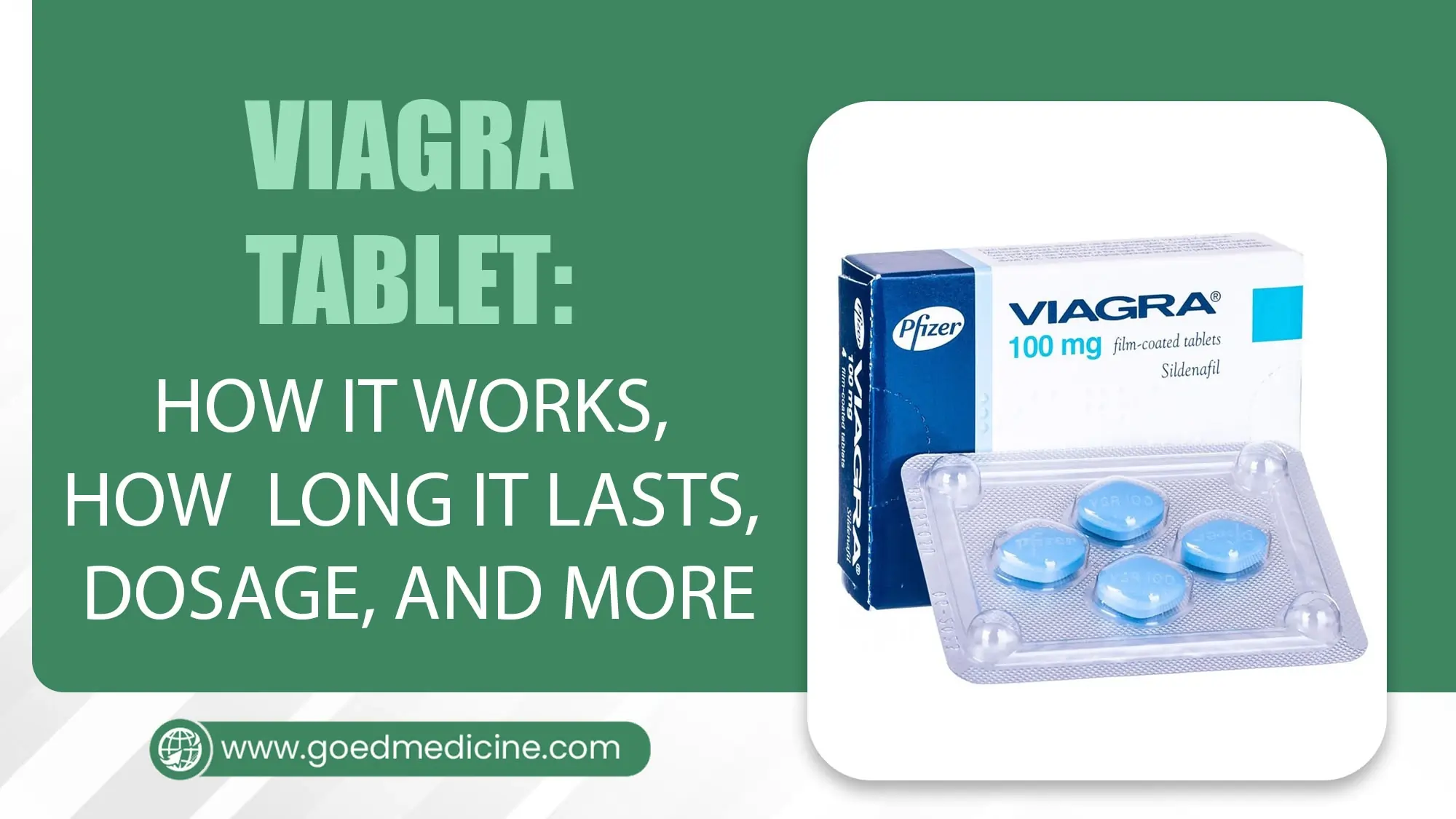 Go ED Medicine 18 Viagra Tablet How it Works, How Long it Lasts, Dosage, and More