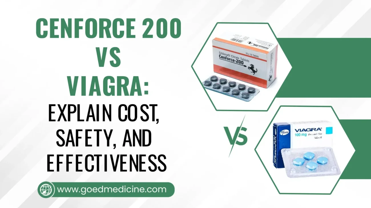Comparision of Cenforce 200 vs Viagra Tablets