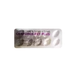 Cenforce FXT Plus 160mg Back Strip View