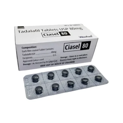Ciasel 80mg Blister Pack With Box
