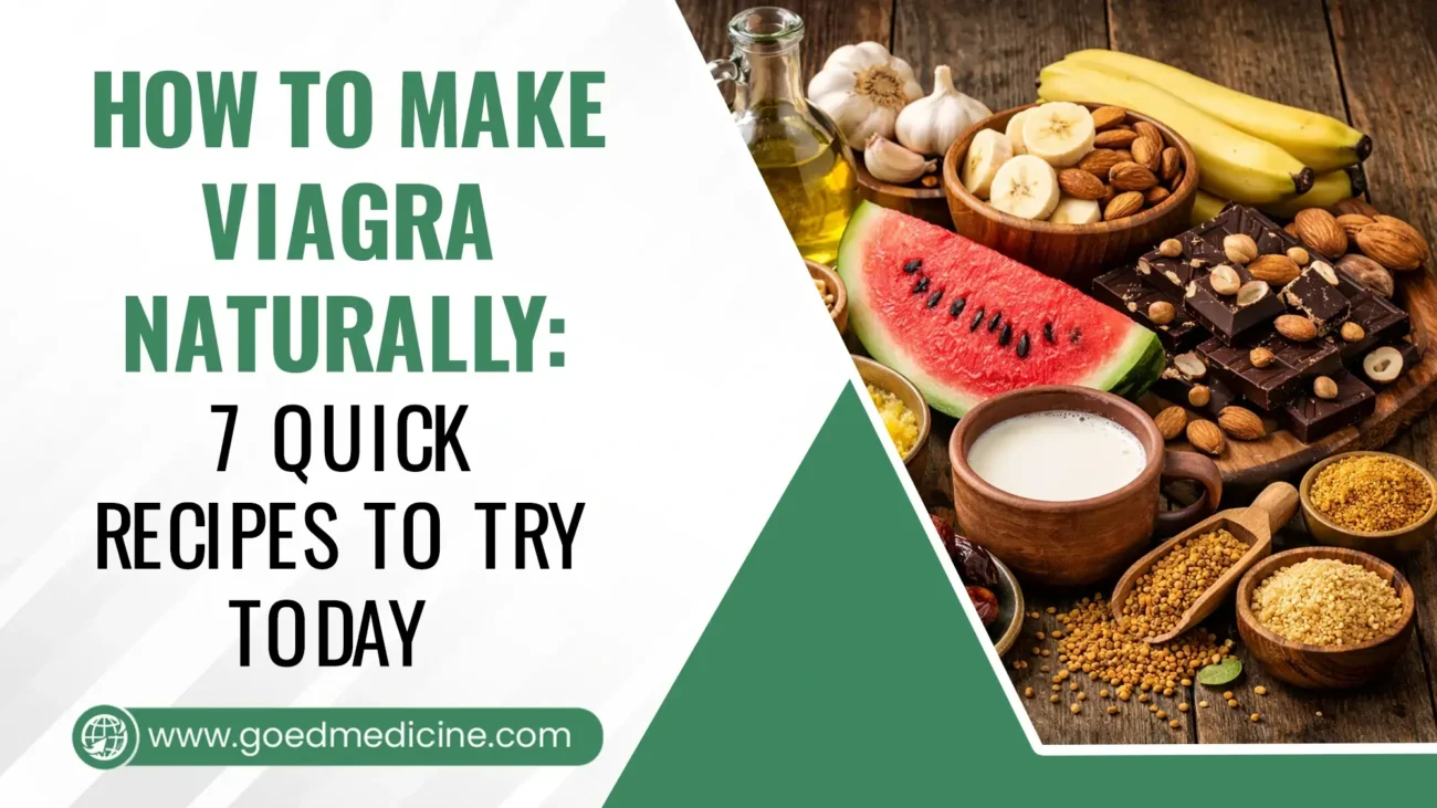 How to Make Viagra Naturally 7 Quick Recipes to Try Today