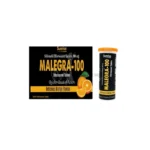 Malegra Effervescent 100mg Box With Tube