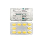 Carefil CT 20mg Front & Back Strip View