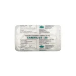 Carefil CT 20mg Back Strip View