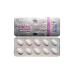 Carefil Professional 20mg Front & Back Strip View