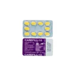 Carefill 10mg Front & Back Strip Image