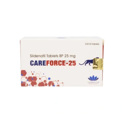 Careforce 25mg Box Packaging